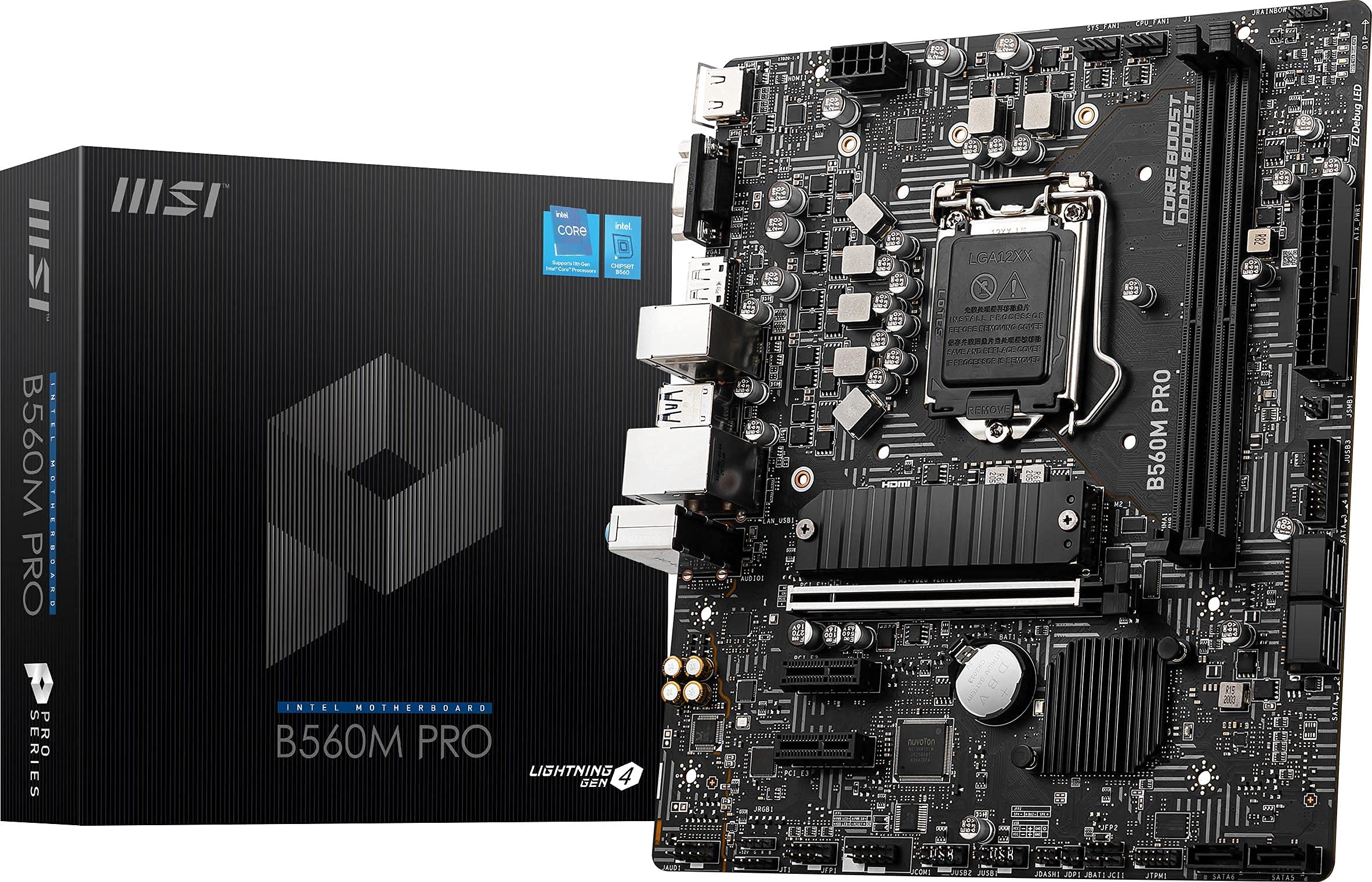 Amazon.com: MSI B560M PRO ProSeries Motherboard (mATX, 11th/10th 