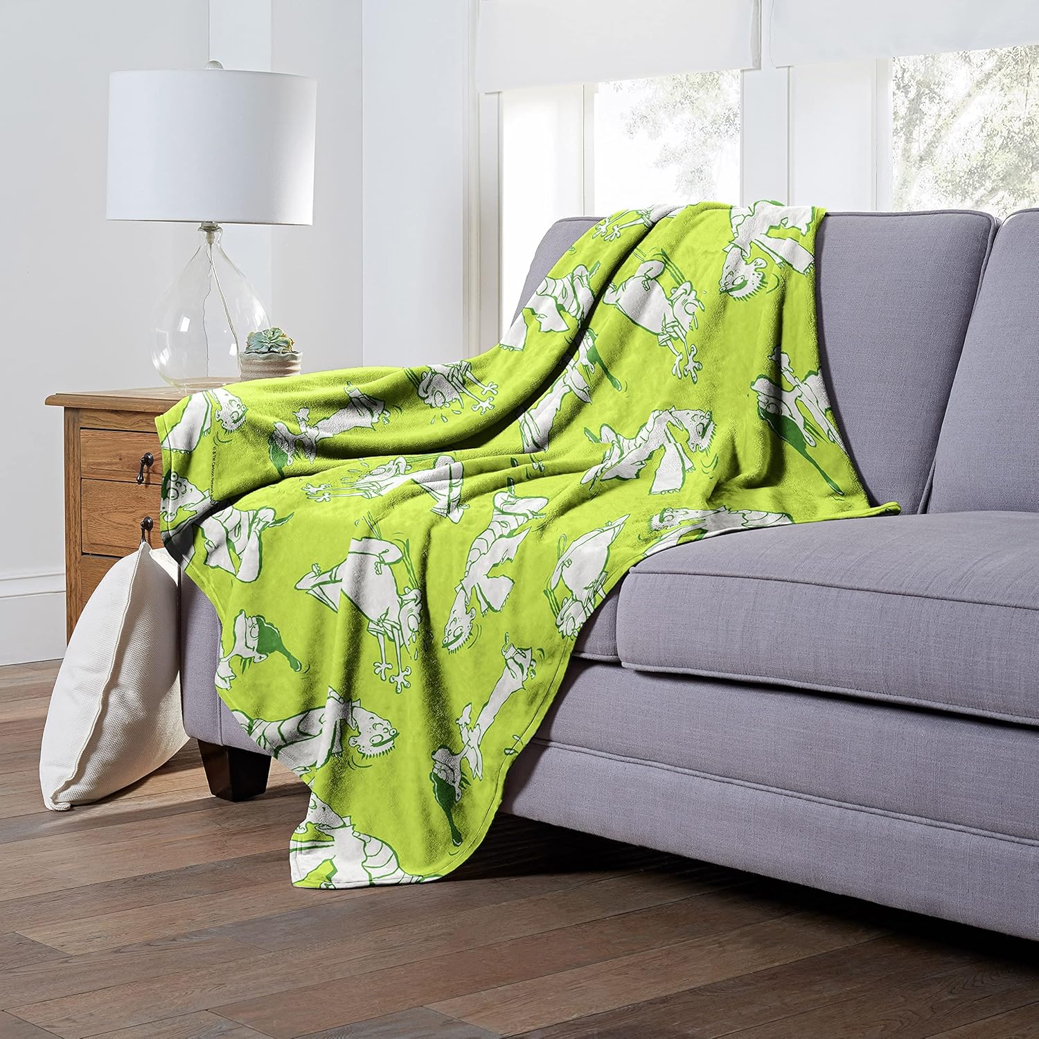 Northwest Cartoon Network - Ed EDD n Eddy Silk Touch Throw Blanket, 50" x 60", Run EDS Run