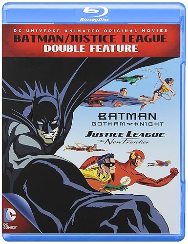 Batman Justice League Double Feature (Justice League New Frontier + Batman Gotham Knight) (Blu-ray)