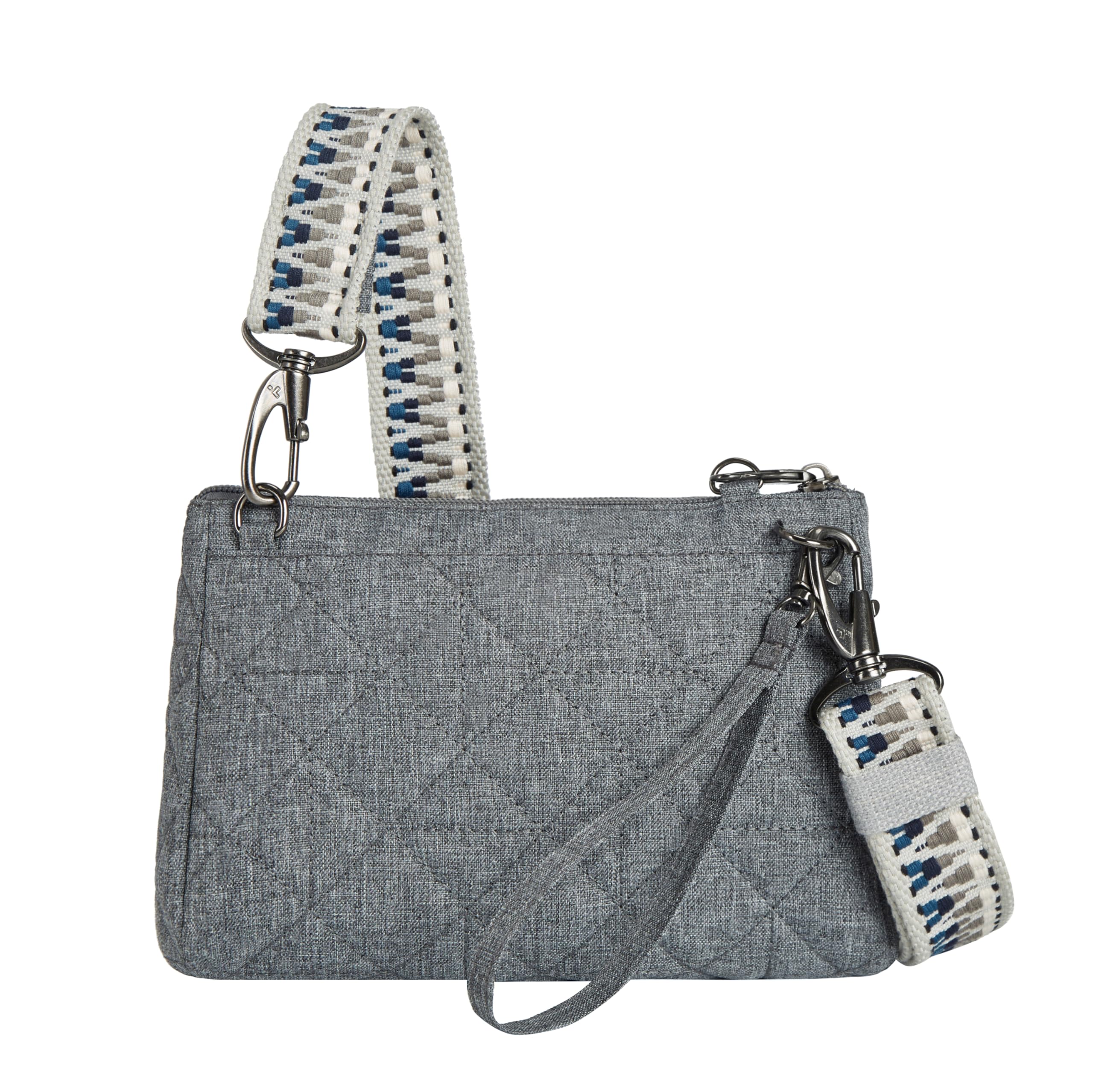 Travelon Boho Anti-furto Clutch Crossbody, Unisex-Adulto