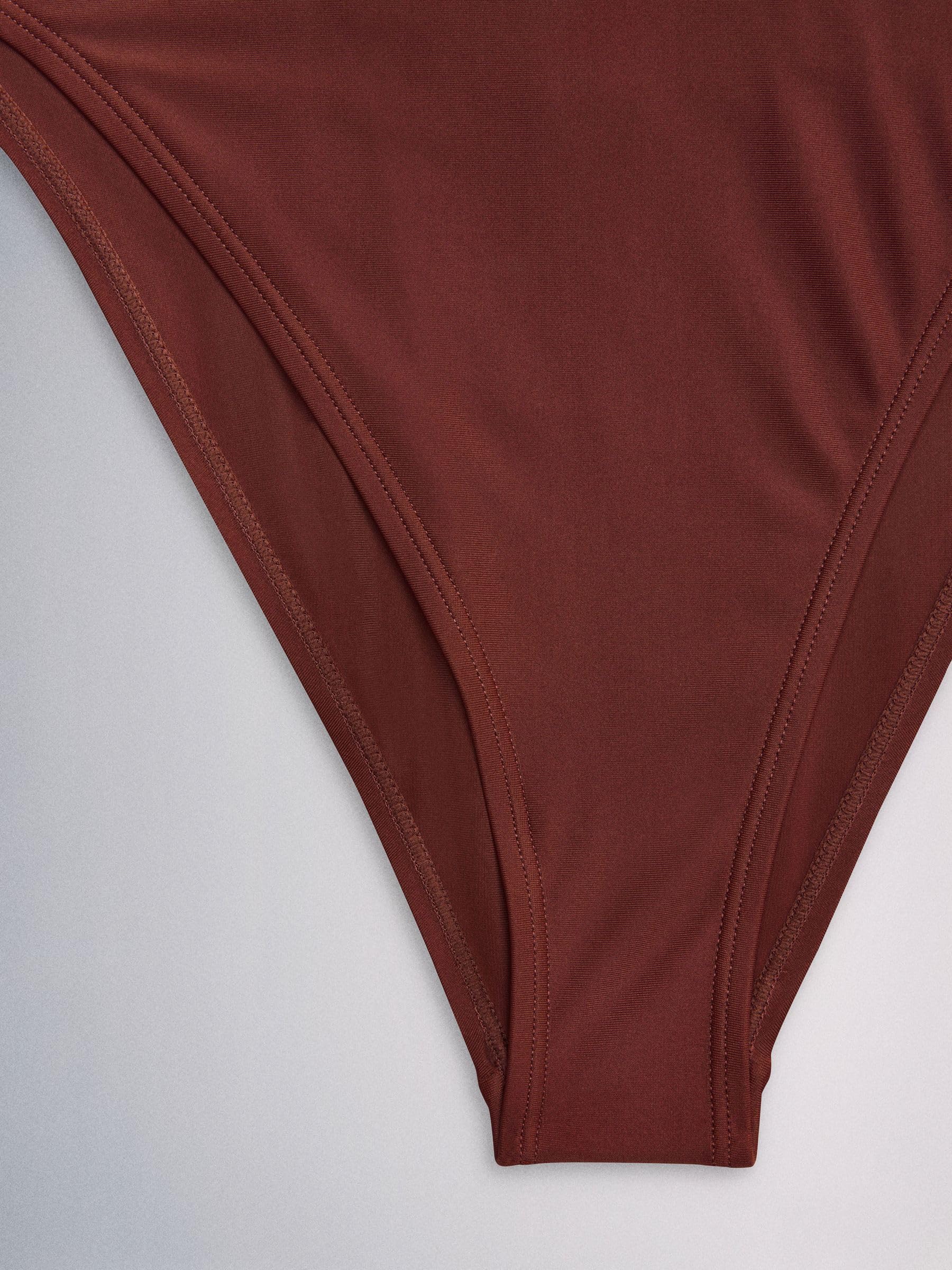 THE SET Donne Confezione da 3 Costumi da Bagno Monospalla | Adulto, Standard, Mid Rise, Pull On, Lavabile in lavatrice