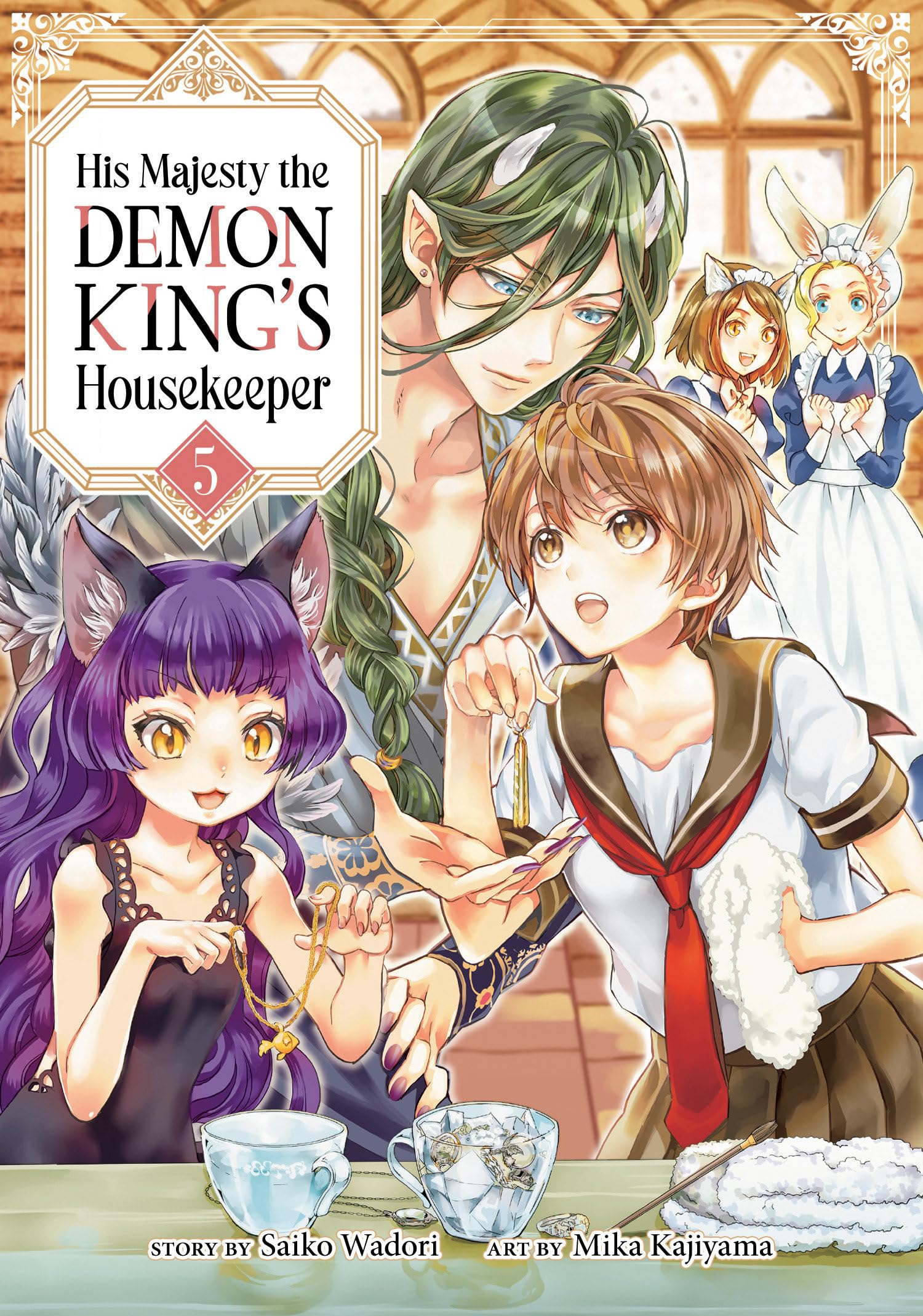 His Majesty the Demon King's Housekeeper Vol. 5 by Saiko Wadori (Paperback Book)