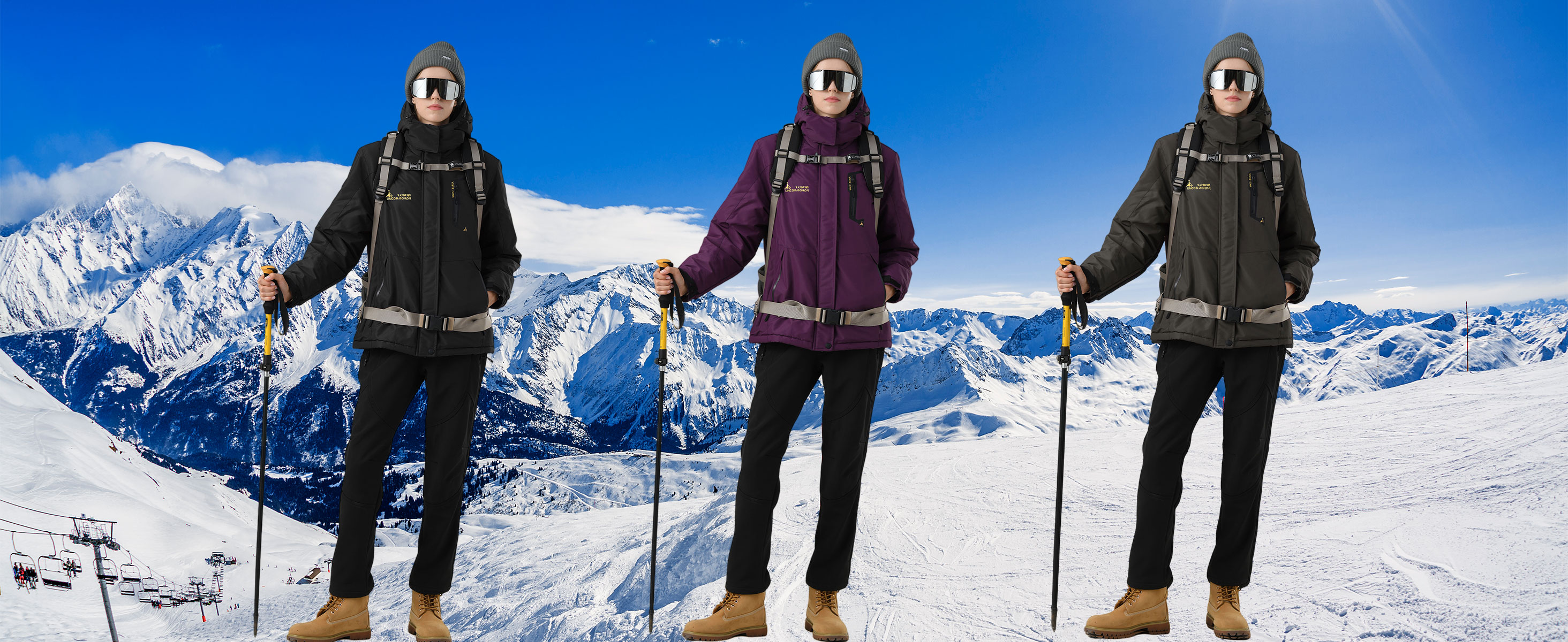 Amazon.com : V.A.TOR 189 UNCO&BOROR Women Thermal Insulated Ski