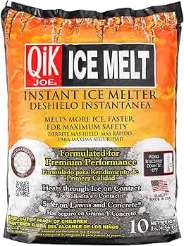 ☆meltakaです☆ Amazon.com: Qik Joe Calcium Chloride Ice Melt - Instant Snow and