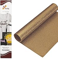 Vista 31 de Firefly Craft - Lámina de vinilo elástico para transferencia de calor, HTV metálico, para planchar para usar con Cricut y Silhouette, para prensa