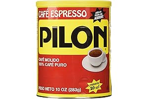 Cafe Pilon Espresso Ground Coffee, 10 Ounce Can: The Perfect Wake-Up Call