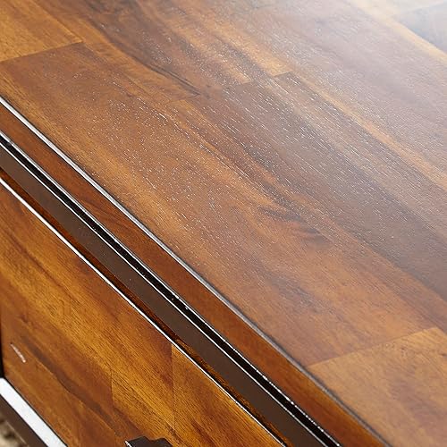 Miniatura 4 de Steve Silver Company Abaco Cocktail Contemporary Style, acabado de cereza cordobesa de dos tonos, con mesa de cajones de almacenamiento, 50