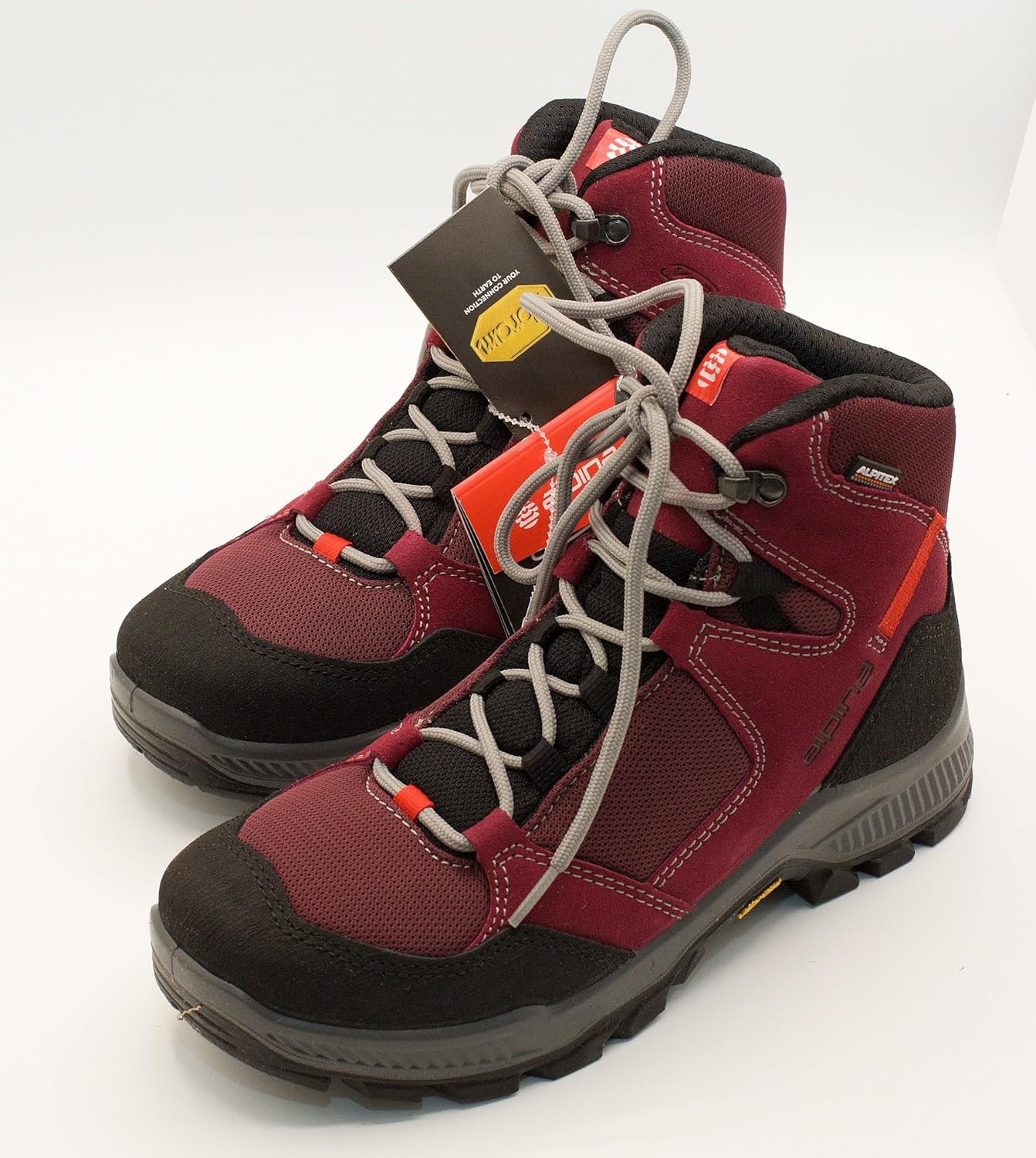 Alpina IRIN Women's Waterproof Boots with Breathable Membrane and All Weather Grip from Vibram | Made in Europe