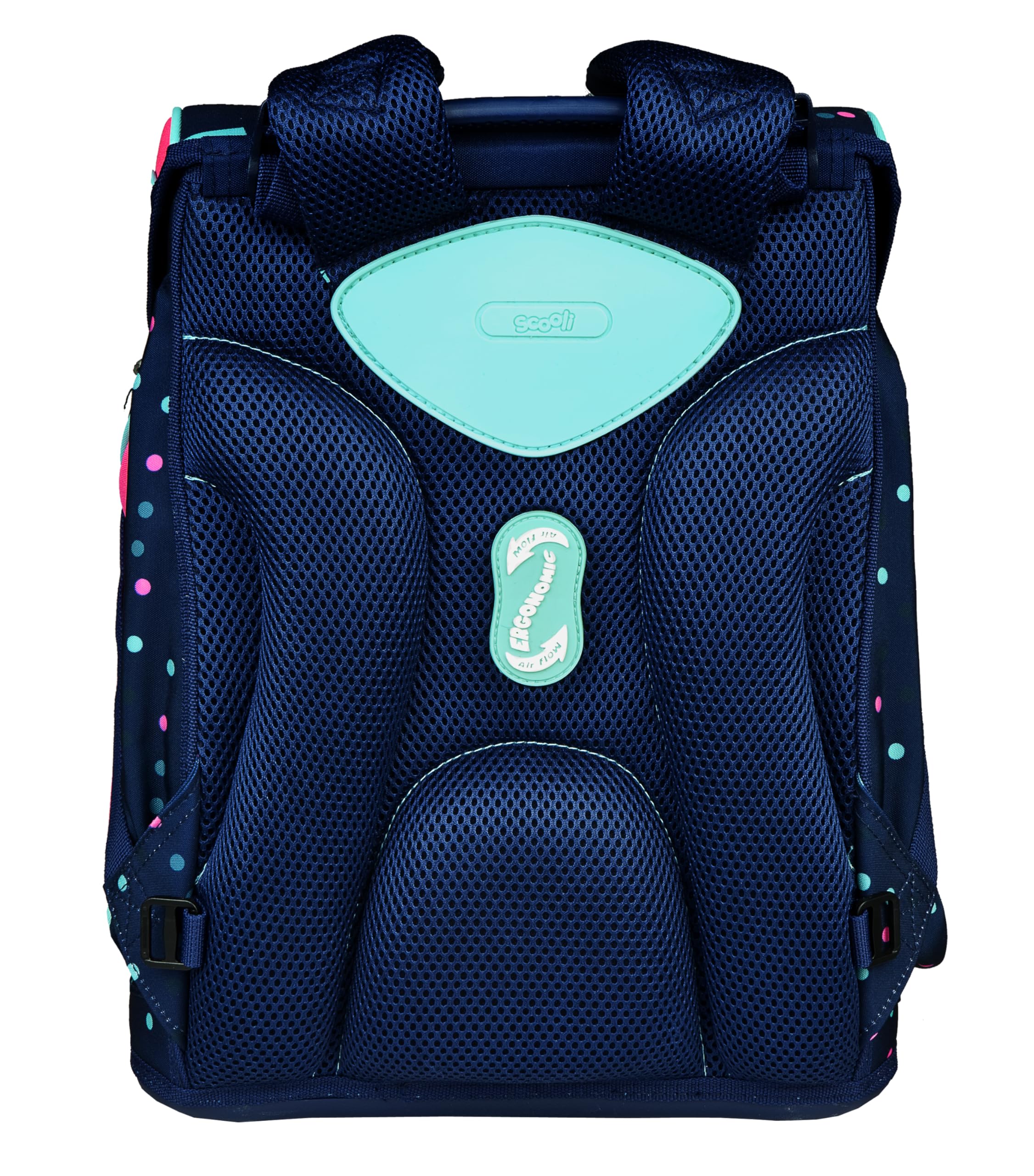 Scooli - Easy Fit zestaw tornistrów szkolnych - zestaw wieloczęściowy - tornister - ergonomiczny - szkoła podstawowa - dla dzieci od 6 lat, Rosa, 36,5 x 33 x 29 cm