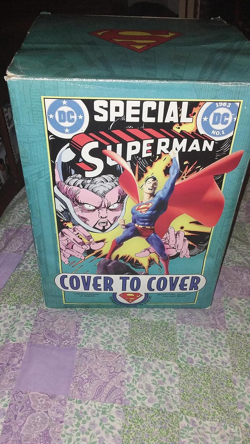 Statue Superman DC Direct Cover To Cover 2006 - Résine 1:12