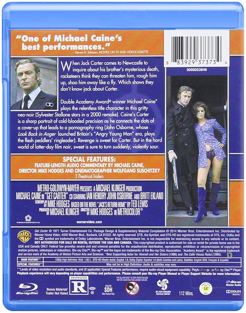 Amazon.com: Get Carter (1971) (BD) [Blu-ray] : Michael