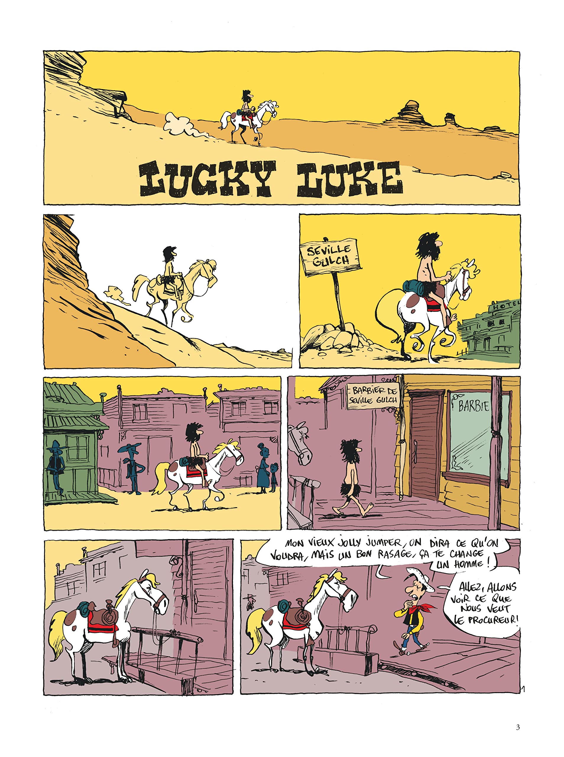 Un Hommage à Lucky Luke par… - Jolly Jumper ne répond plus