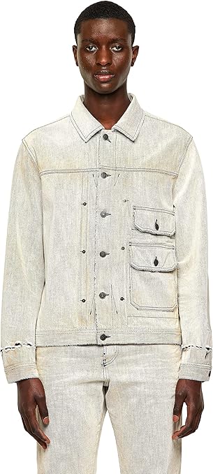 Amazon | [Diesel] (ディーゼル) メンズ ジャケット デニムジャケット