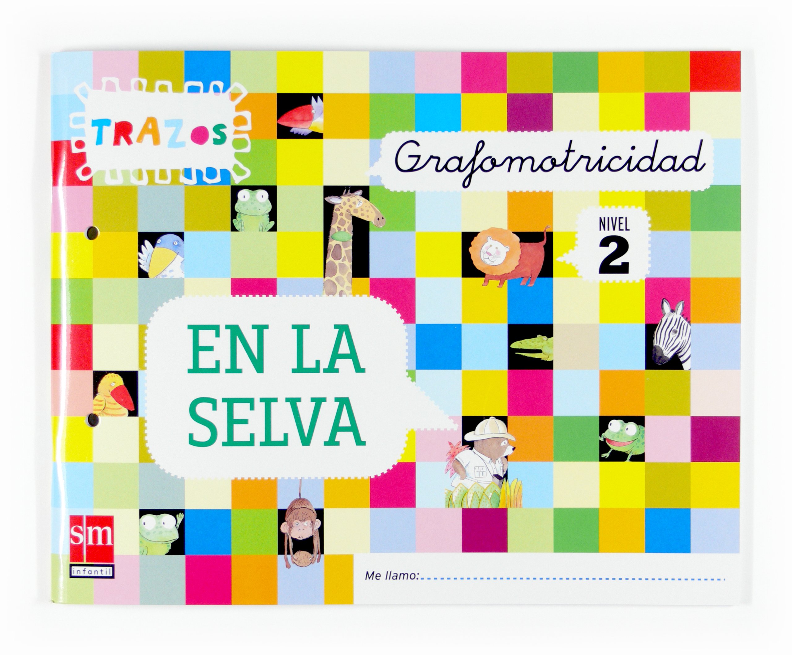 Grafomotricidad, Trazos, En la selva. Nivel 2