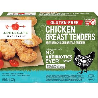 Applegate, Natural Gluten-Free Chicken Tenders, 8oz Frozen