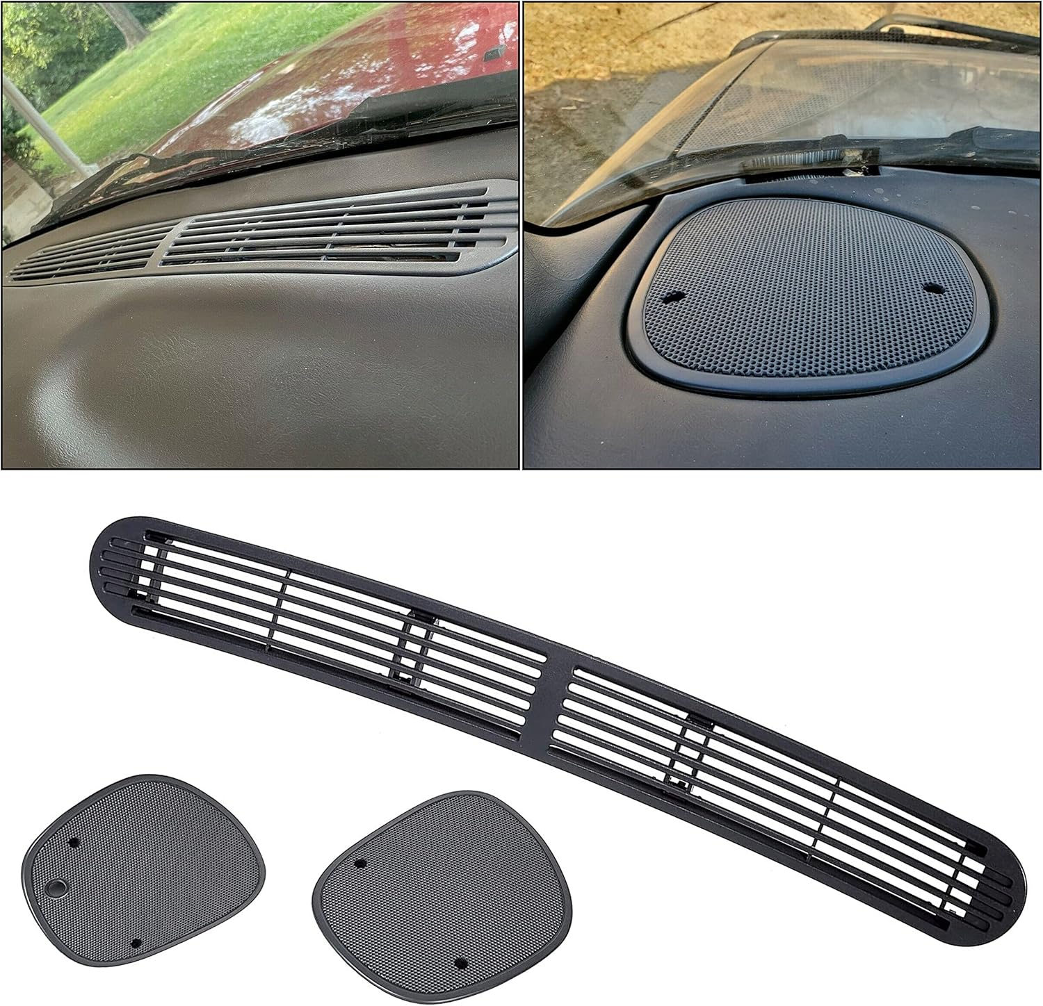 ECOTRIC Dash Defrost Vent Cover& Speaker Grill Set