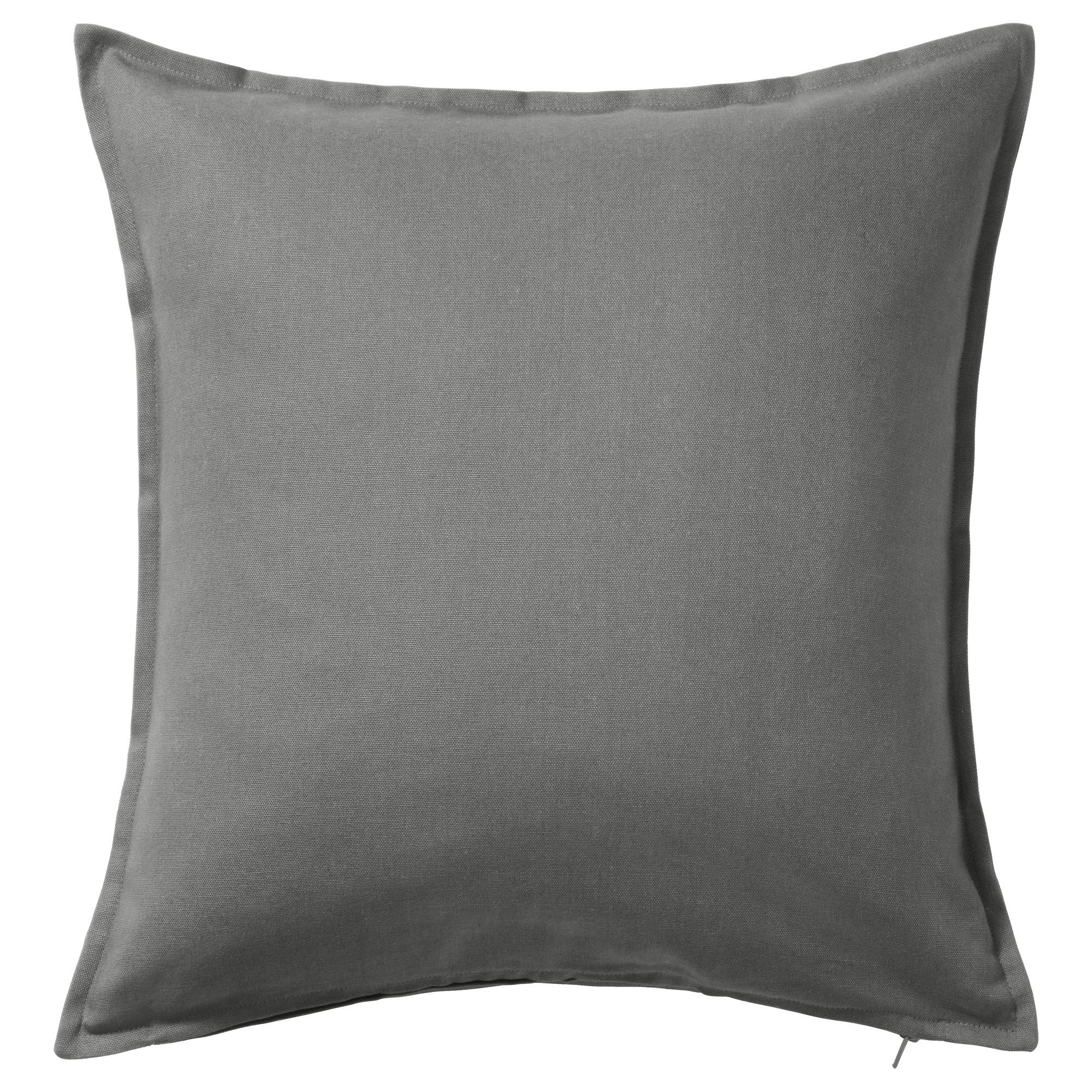 Housse de coussin 50 x 50 cm gris Gurli pour décoration de salon