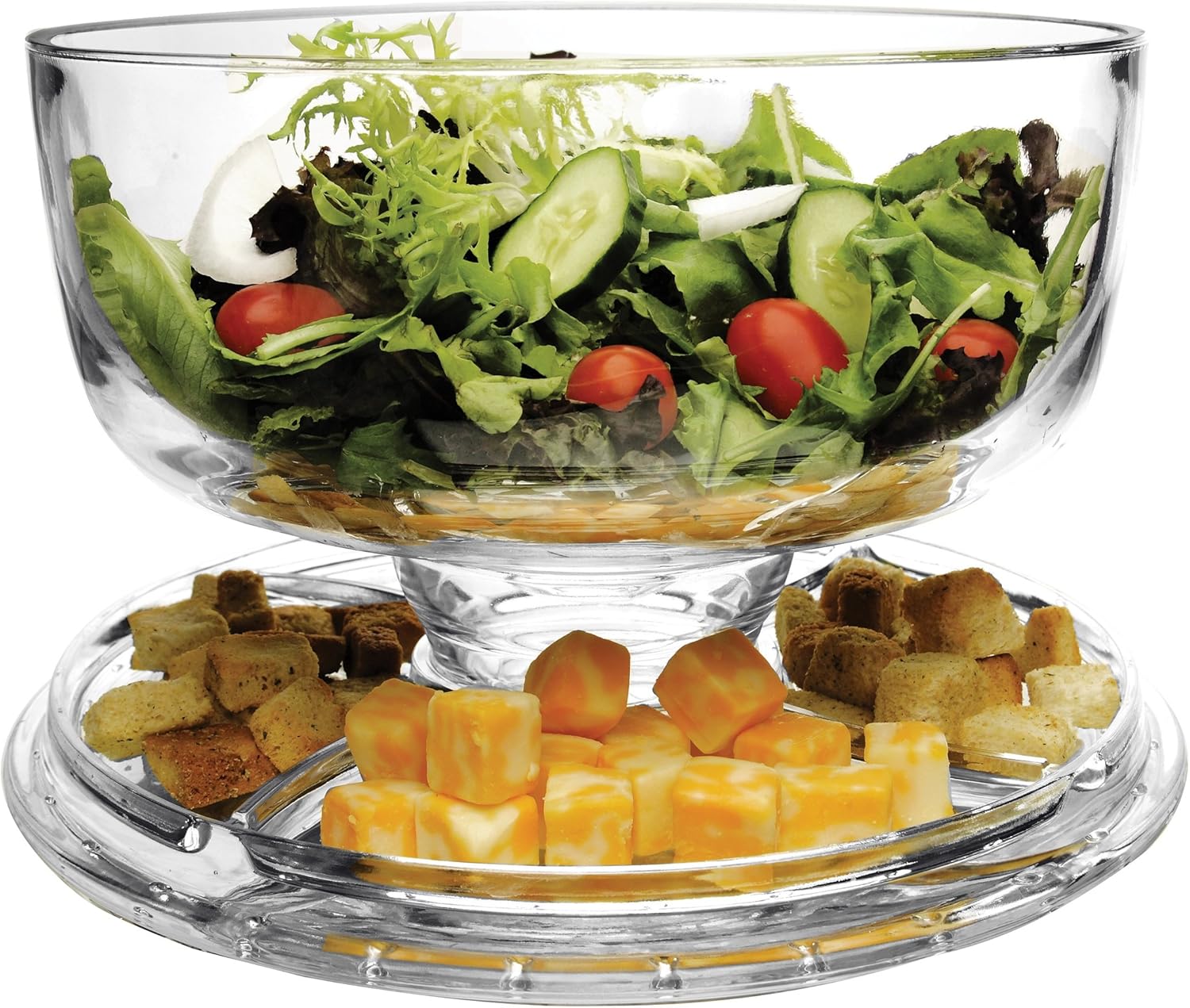 Blасk Frіdау Clеаrаnсе Circleware Sophisticate 6 in 1 Glass Cake Plate