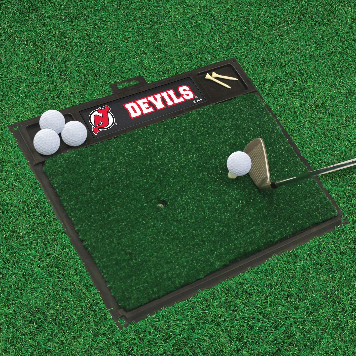 FANMATS 15482 New Jersey Devils Golf Hitting Mat