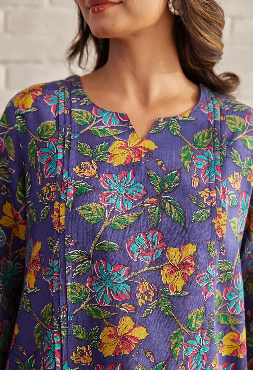 NAINVISH Cotton Blend Coord Sets for Women | Ethnic Co Ord Set | Casual Wear Pant Top Set | Fancy Co-Ord Set | Full Pair Set | Women Kurta Sets | Women Kurta Pant Set | Top Pant Set 4 91YXcToOWML. SL1500