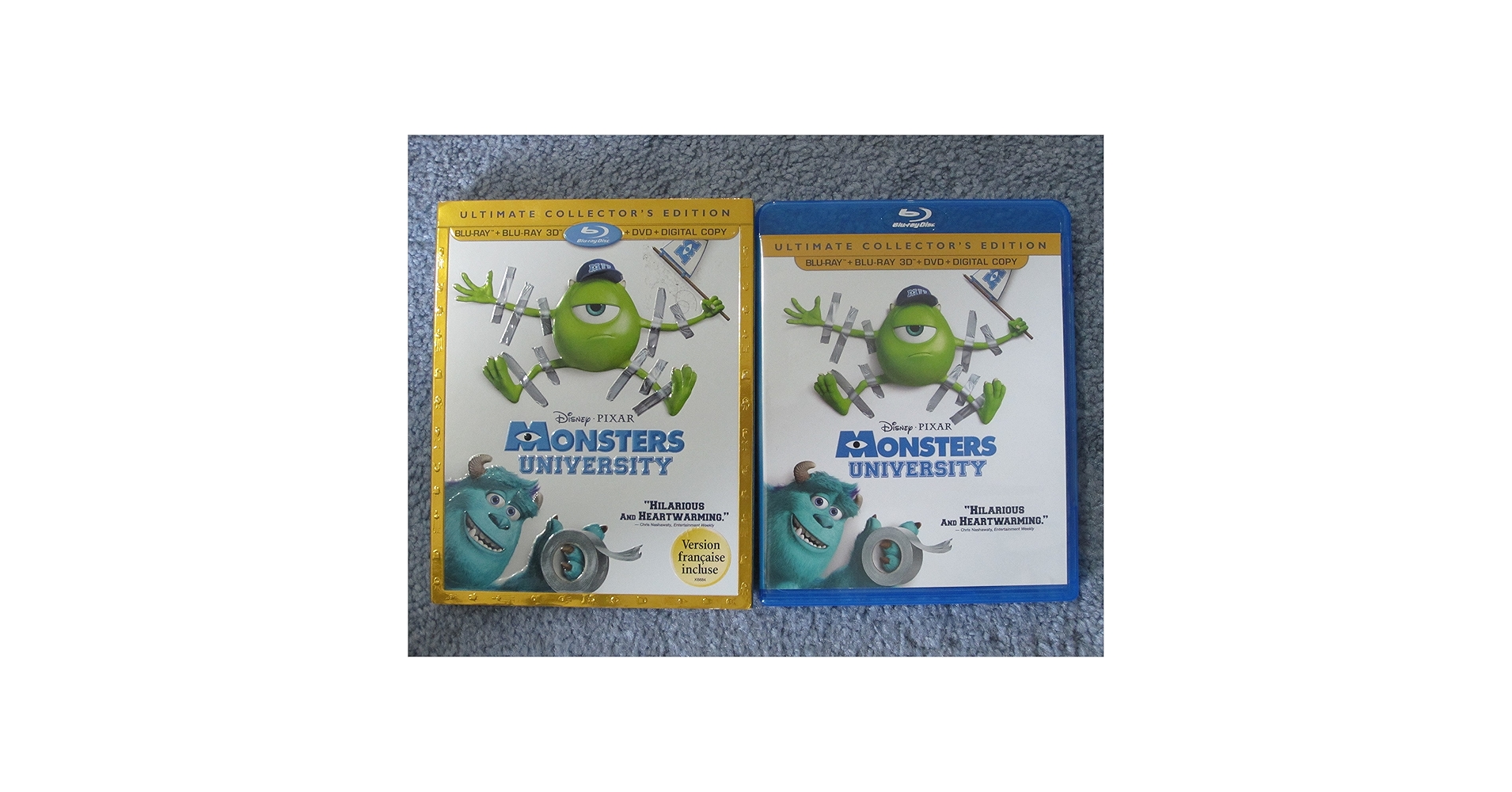 モンスターズユニバーシティ コンプリートボックス Blu-ray DVD 3D Blu-ray】モンスターズ・ユニバーシティ MovieNEX ブルーレイ+