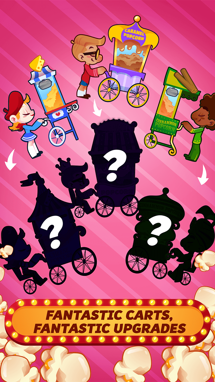 Popcorn Clicker App on the Amazon Appstore