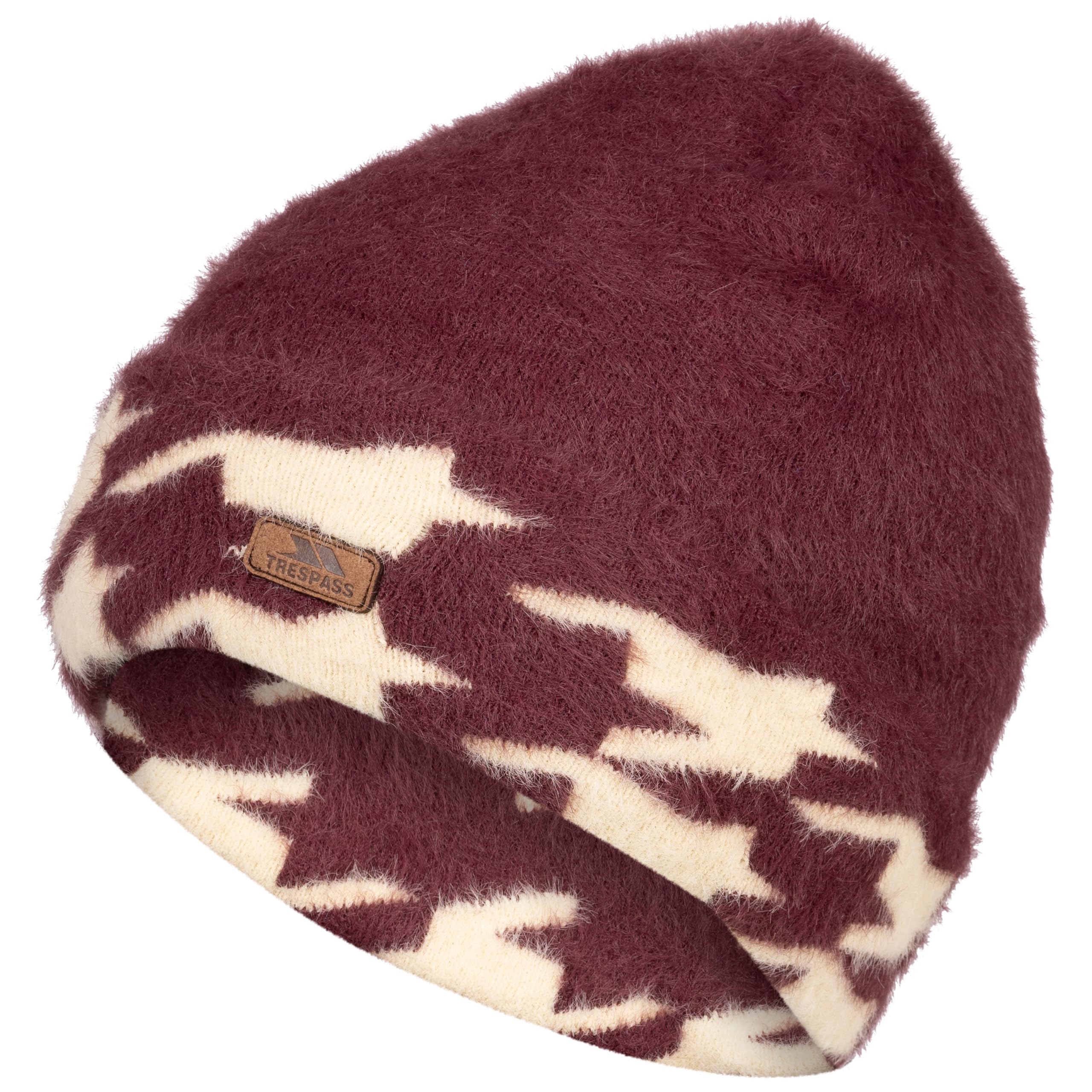 Trespass Womens Beanie Reversible Toffy