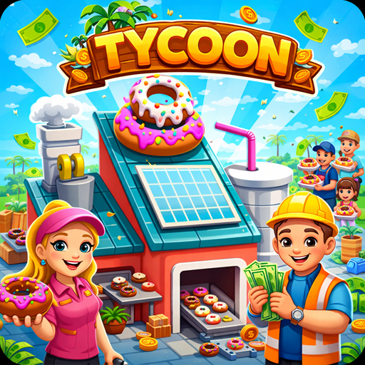 Donutra Donut Factory Tycoon – Food Factory Management Game - App on ...