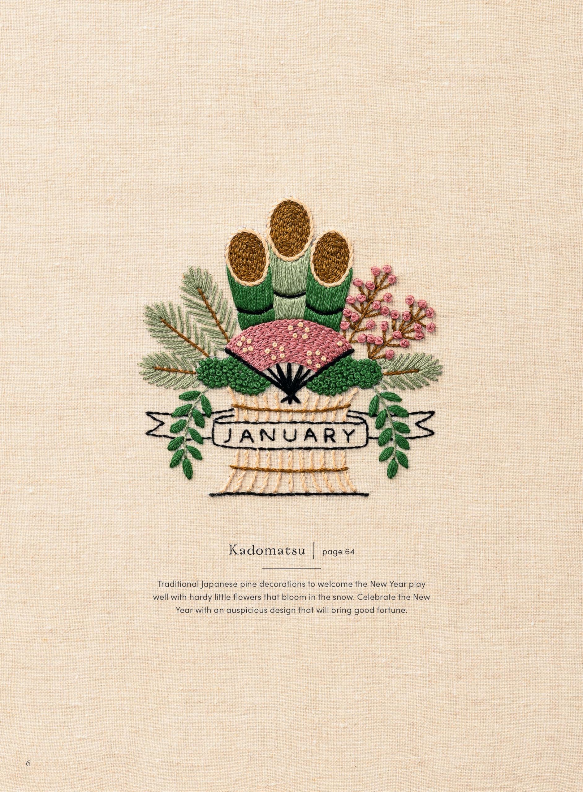 Embroidering Life: Stitching Patterns and Projects for Every Season (Make Good: Japanese Craft Style)