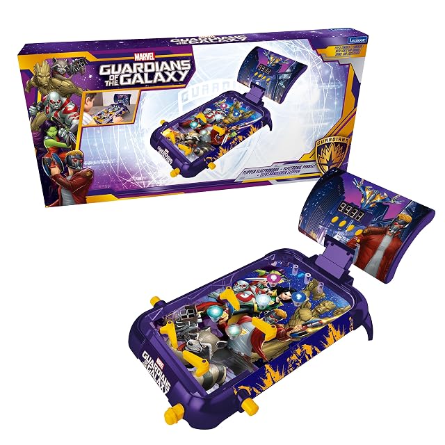 LEXIBOOK, Guardianes de la Galaxia Máquina Pinball, JG610GG
