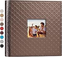 Vista 31 de Mublalbum Álbum de Fotos Pequeño 4x6 300 Fotos Cubierta de Cuero Libro de Fotos con Bolsillos Horizontales para Bebé Boda Aniversario y Familia Azul