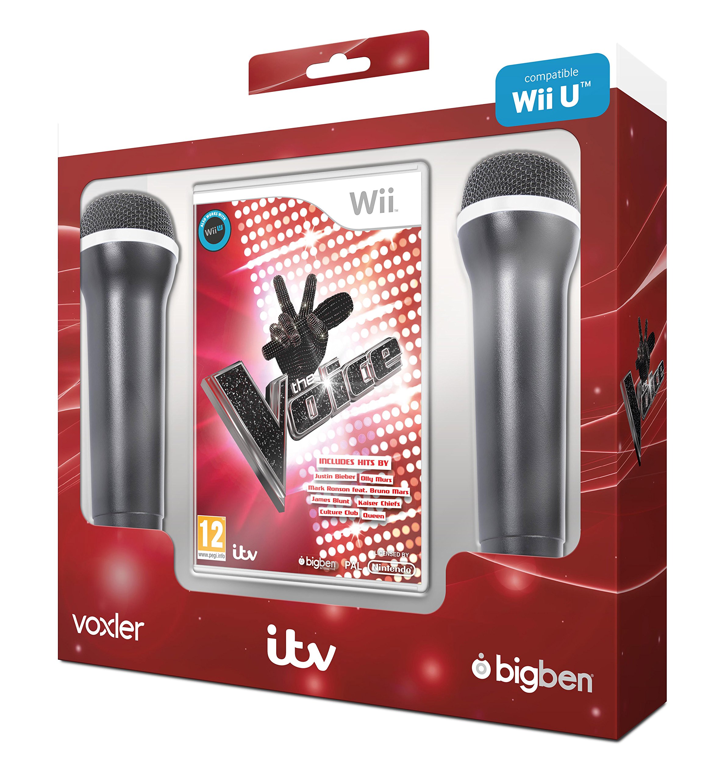 The Voice Includes 2 Microphones (Nintendo Wii/Nintendo Wii U)