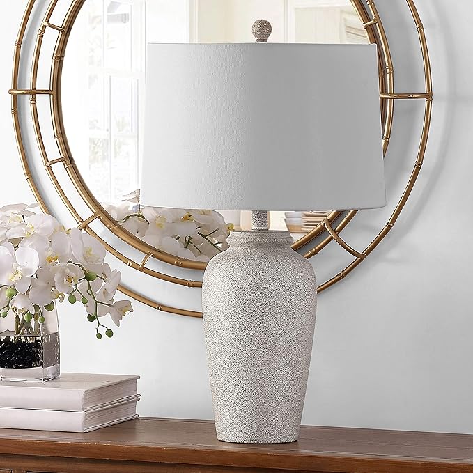 Lámpara de Mesa SAFAVIEH Sabrin Modern Cream 26 pulgadas miniatura 4