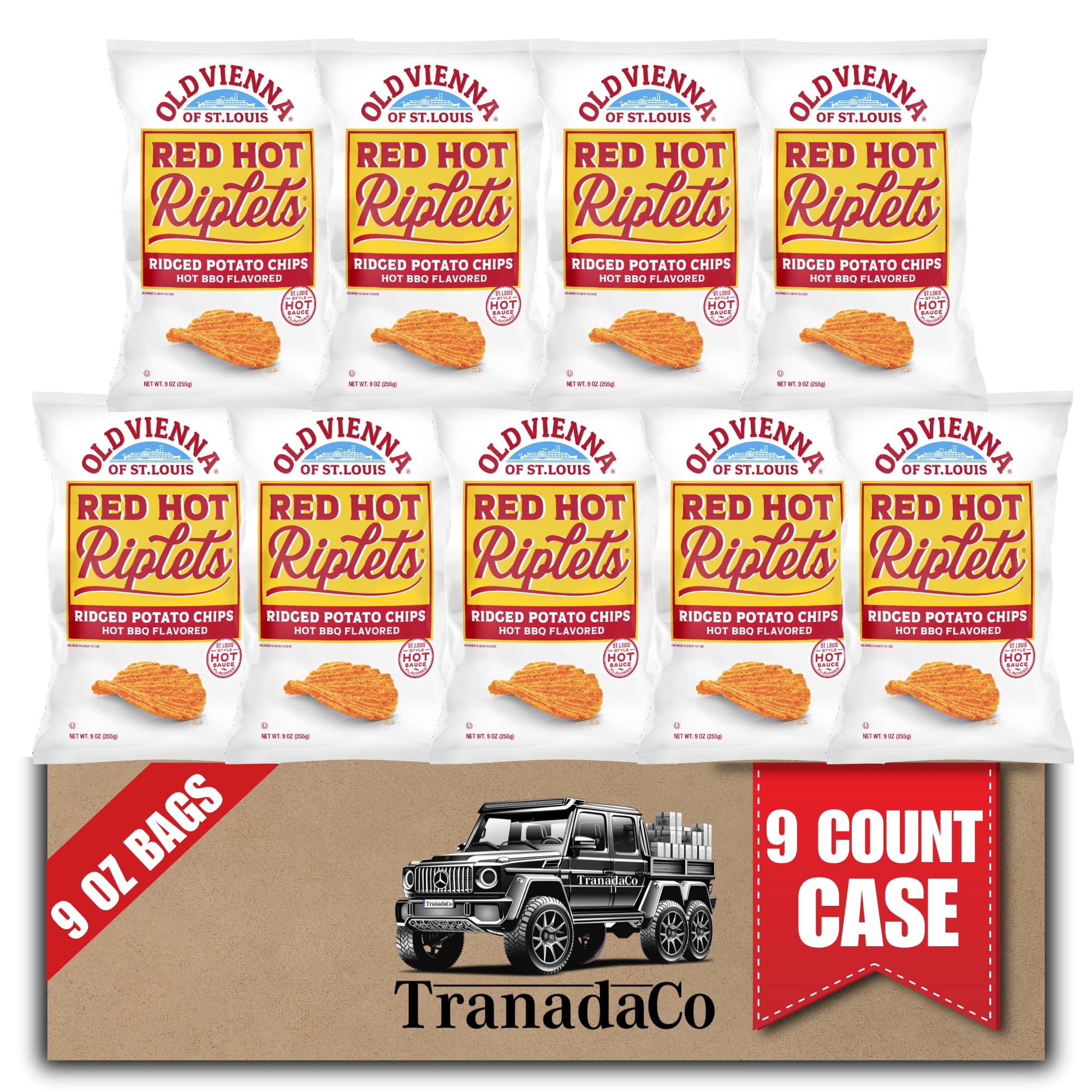 Amazon.com: Old Vienna of St. Louis Red Hot Riplets Ridged Potato