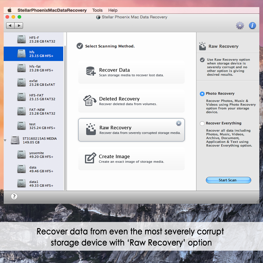 Stellar Phoenix Mac Data Recovery Téléchargement