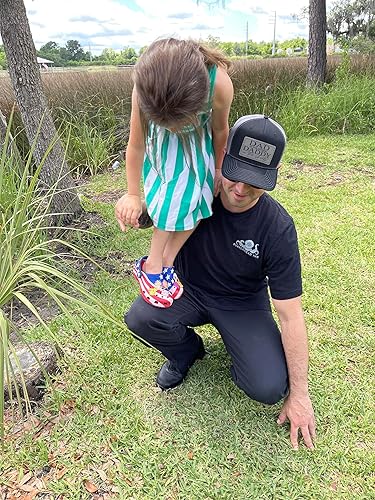 Miniatura 5 de Dad In The Streets Daddy In The Sheets Hat Mens Funny Dad Baseball Cap (CharcoalBlk with Rawhide Patch)