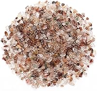Vista 4 de Cherry Tree Collection 1/2 Pound Polished Tumbled Gemstone Chips, Pebbles, Crystal Chips Bulk for Jewelry Making, Healing, Plants, Succulents, Multi