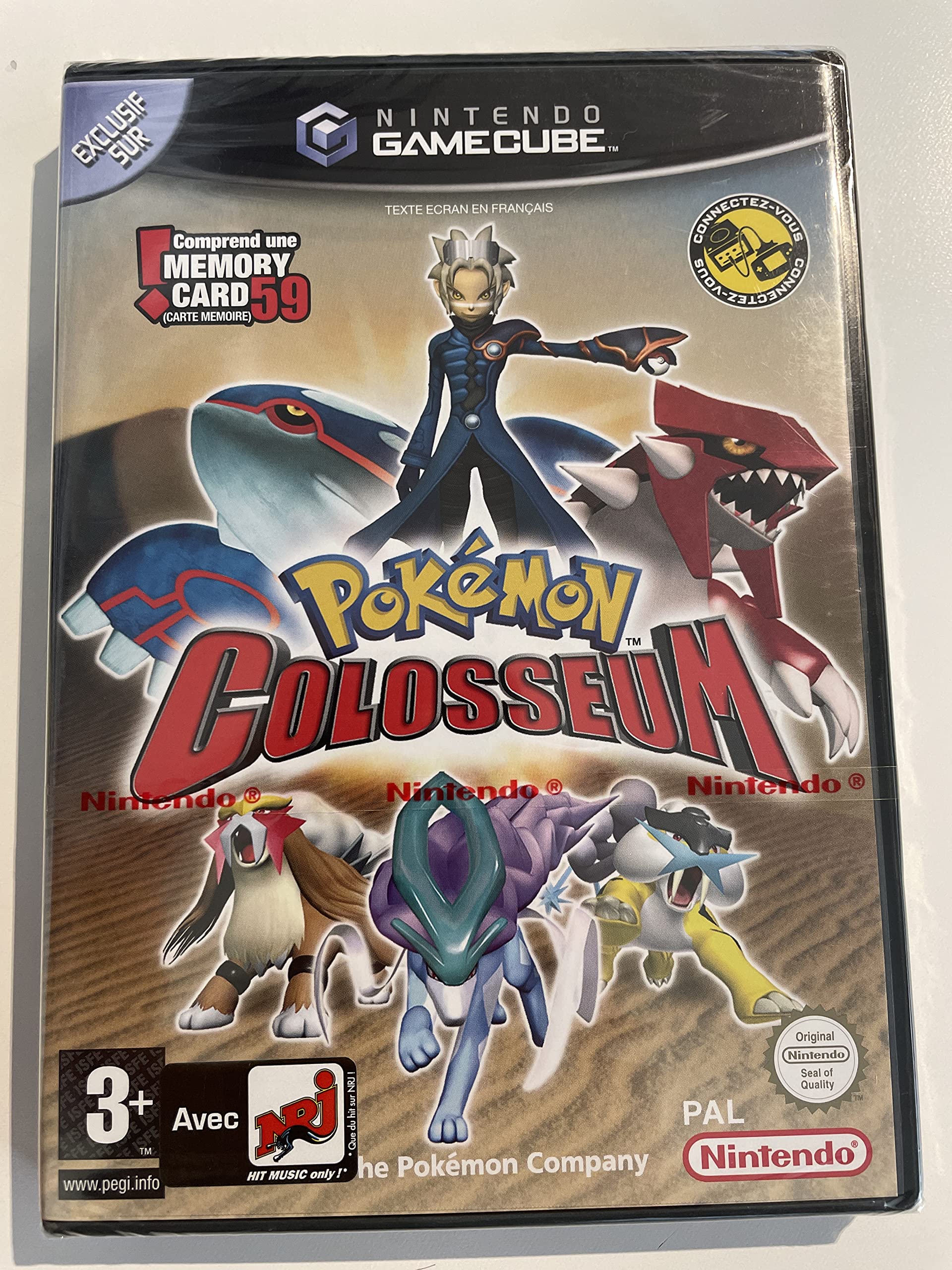 Pokémon Colosseum Sur GameCube – Complet + Carte Mémoire Officielle – Très Bon État