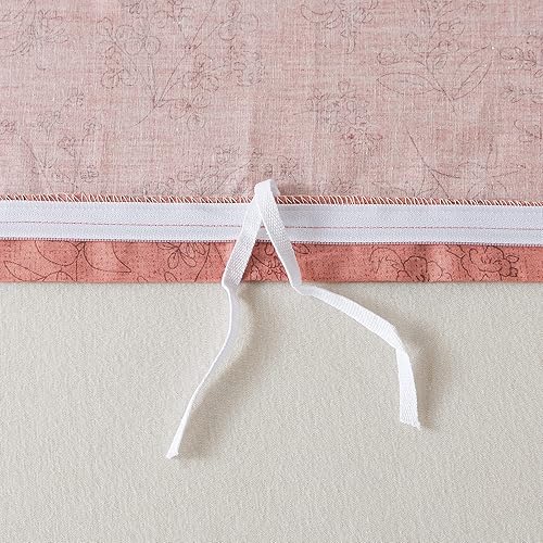 Miniatura 6 de NEWLAKE Funda de edredón de algodón tamaño Queen  Juego de funda de edredón suave y transpirable de 3 piezas con cierre de cremallera, 1 funda de