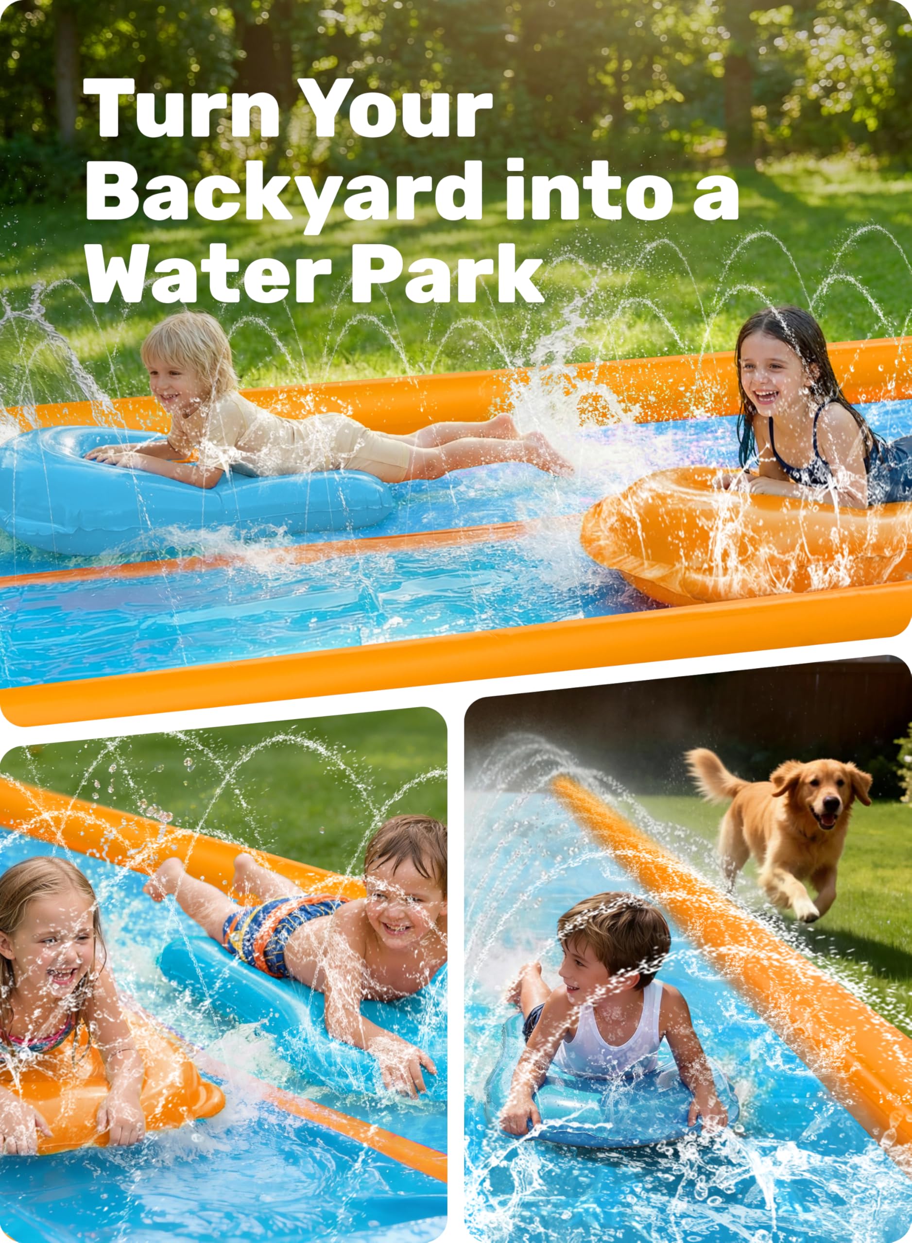 Sloosh Lawn Water Slide