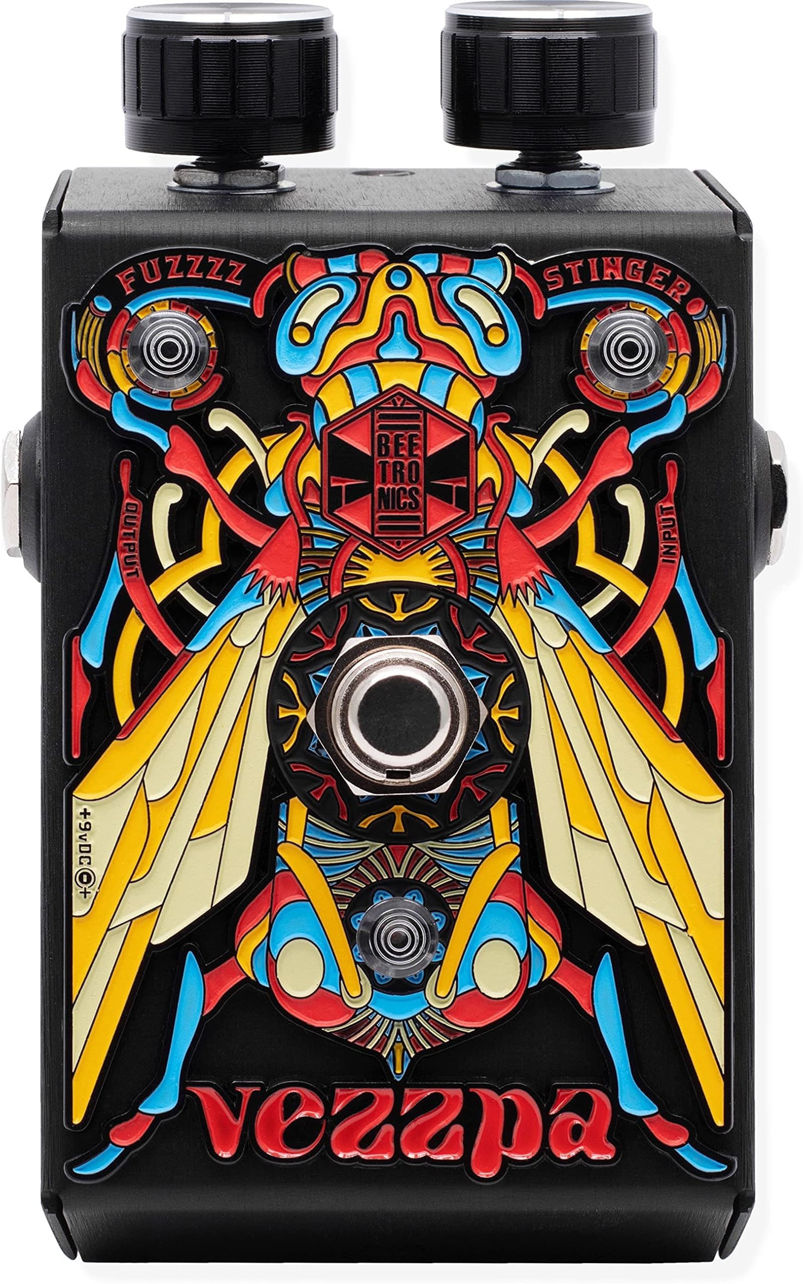 Beetronics Vezzpa Octave Stinger – Babee Series Dual-Mode Fuzz Pedal - Guitar AMP Enhancer - High-Octave Tones Guitar Pedal Tuner for Guitarists and Live Performance