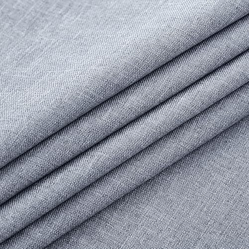 Miniatura 4 de Mantel rectangular de 60 x 84 pulgadas para mesa de 6 a 8 asientos, poliéster resistente a las arrugas, antideslizante, lavable, mantel de