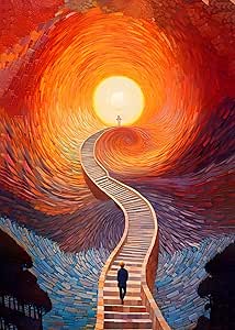 HEIBAGO Diamond Painting Hängend - 5D DIY Vogel Diamantbild Mit Spezial-Form Steinen