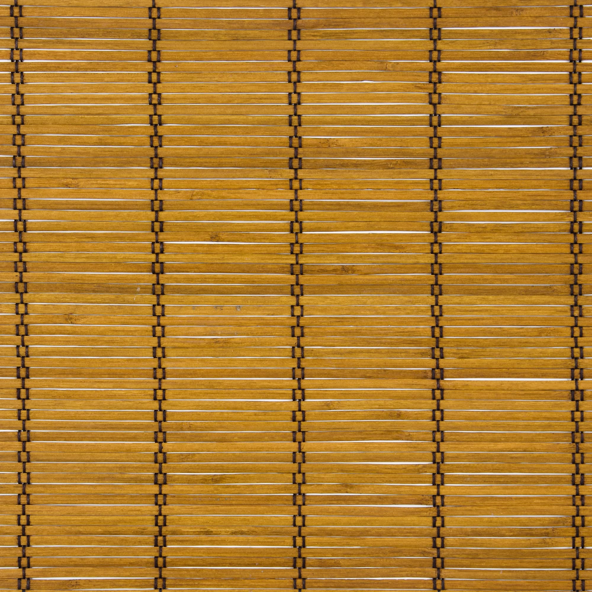 lazblinds custom no tools no drill cordless bamboo roman shades, light filtering window treatment, roll up retro bamboo blinds for windows, any size 20-58 wide and 23-93 high, de-brown