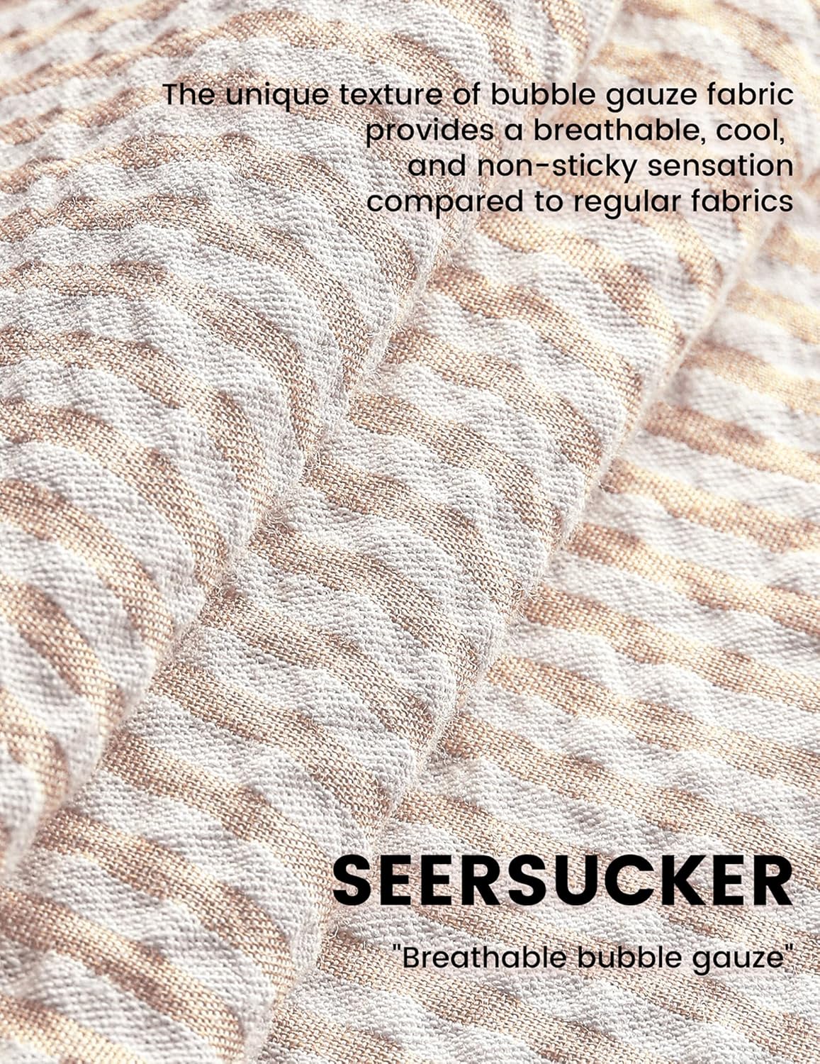 VATPAVE Mens Striped Summer Shirt Casual Button Down Short Sleeve Beach Shirts Cotton Shirts for Men - Image 5