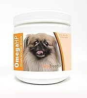 Vista 77 de Healthy Breeds Schnauzer en miniatura Omega HP Ácido graso para piel y pelaje Masticables suaves 60