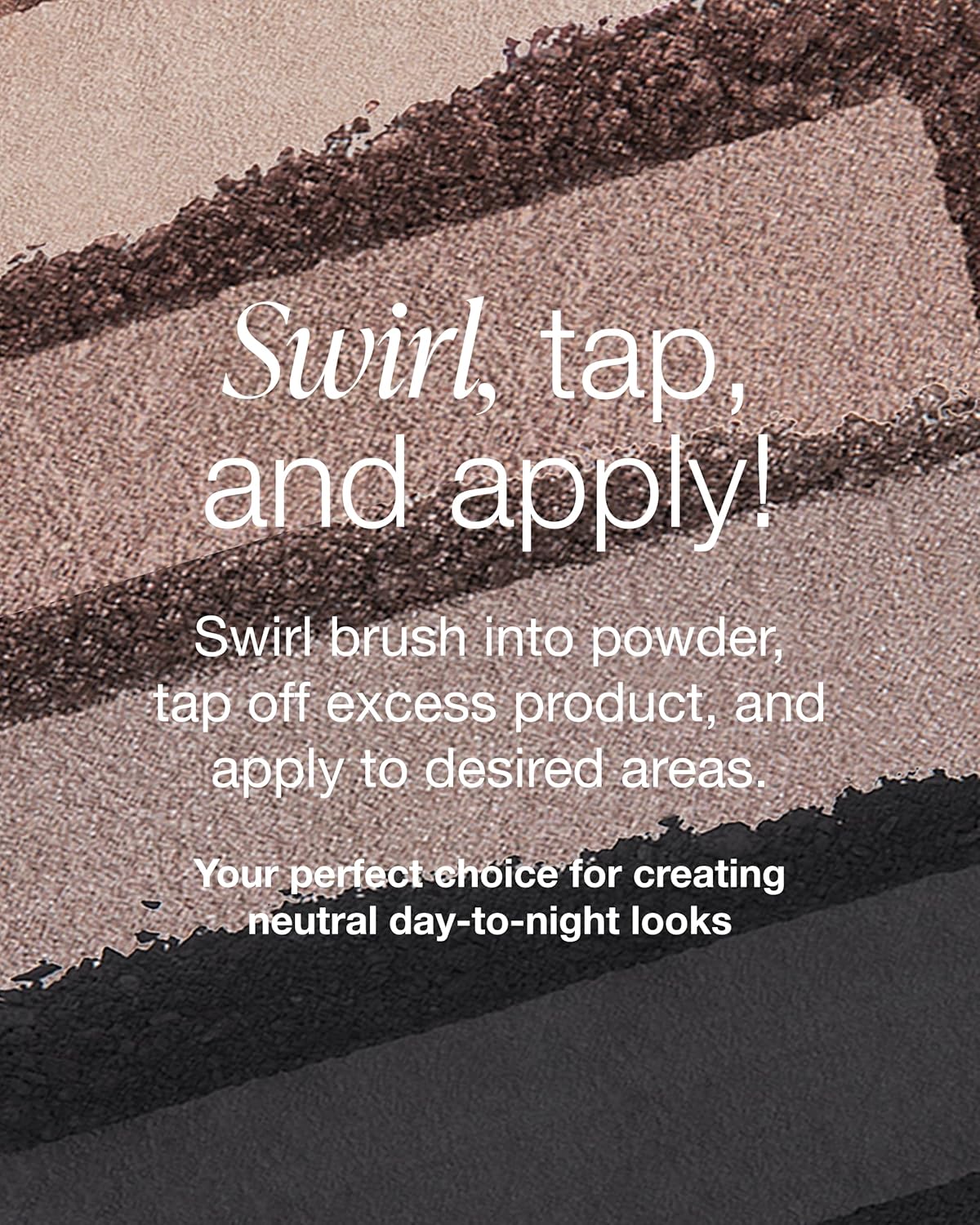 Mineral Fusion Eyeshadow Palette - Four Pressed Powder Shades in Matte, Satin, and Shimmer Finishes - Natural, Lightweight Vegan Eye Makeup - (Rock Show) - Image 6