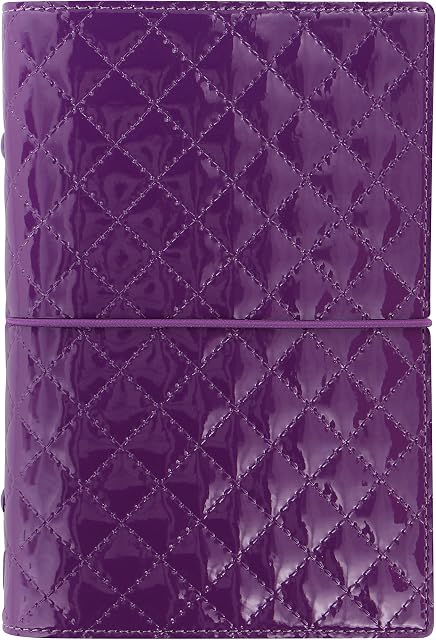 Filofax Personal Domino Luxe organiser - purple