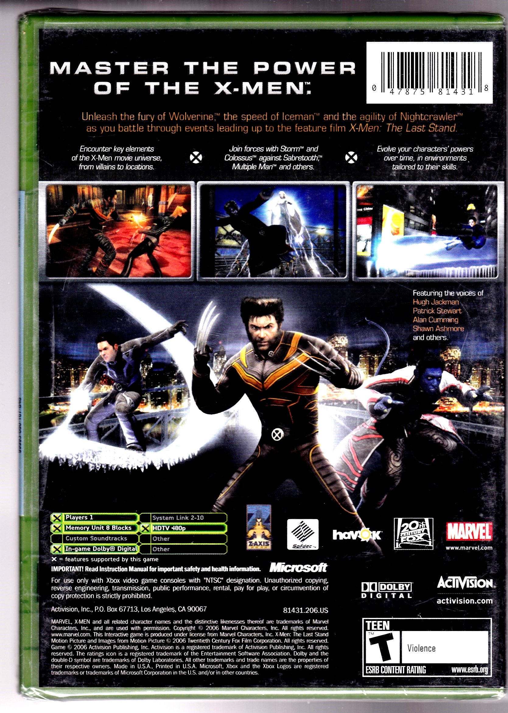 Amazon.com: X-Men: The Official Game : Video Games