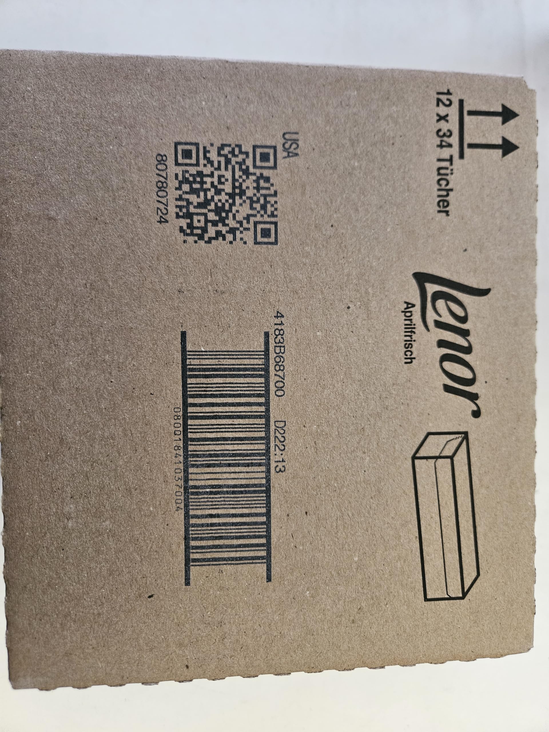 12er Pack - Lenor Trocknertücher - Aprilfrisch - 34 Stück
